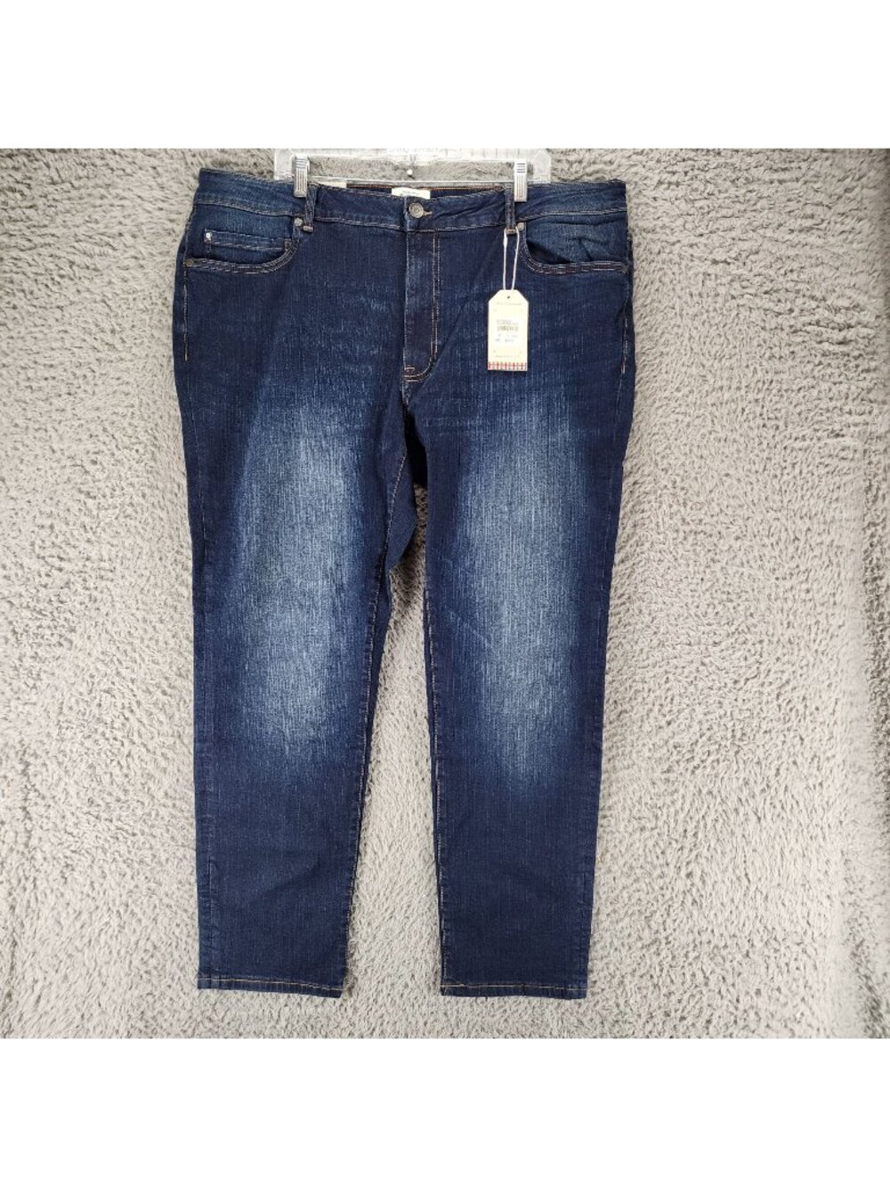 Ben Sherman Jeans Mens 42x32 Shoreditch Blue Stretch Denim Skinny Fit *NWT*